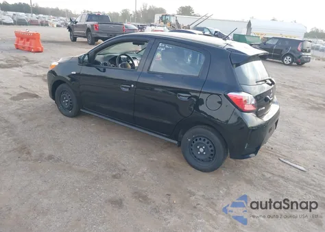 2024 Mitsubishi Mirage Es/Le z USA, uszkodzony, nr VIN ML32AUHJ1RH016509